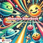 Planeten kleurboek voor kinderen