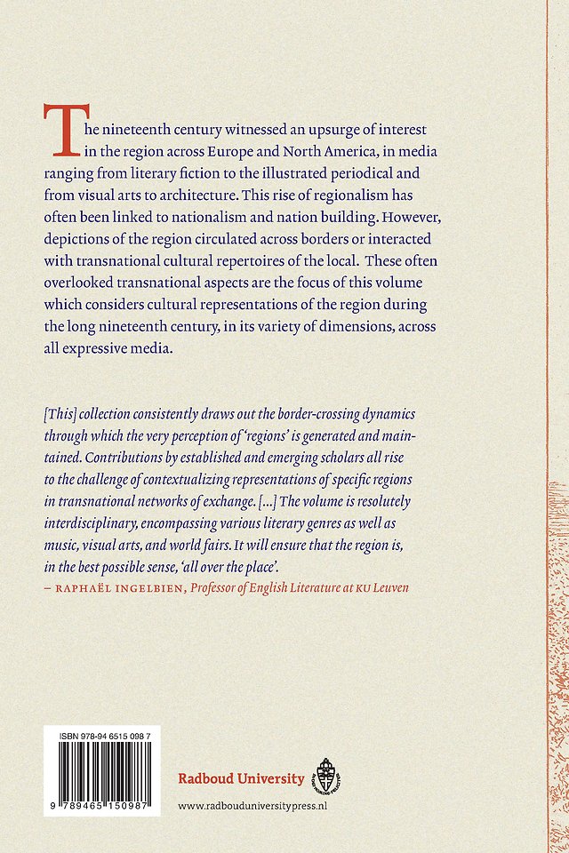 Transnational Representations of the Region, 1840-1940