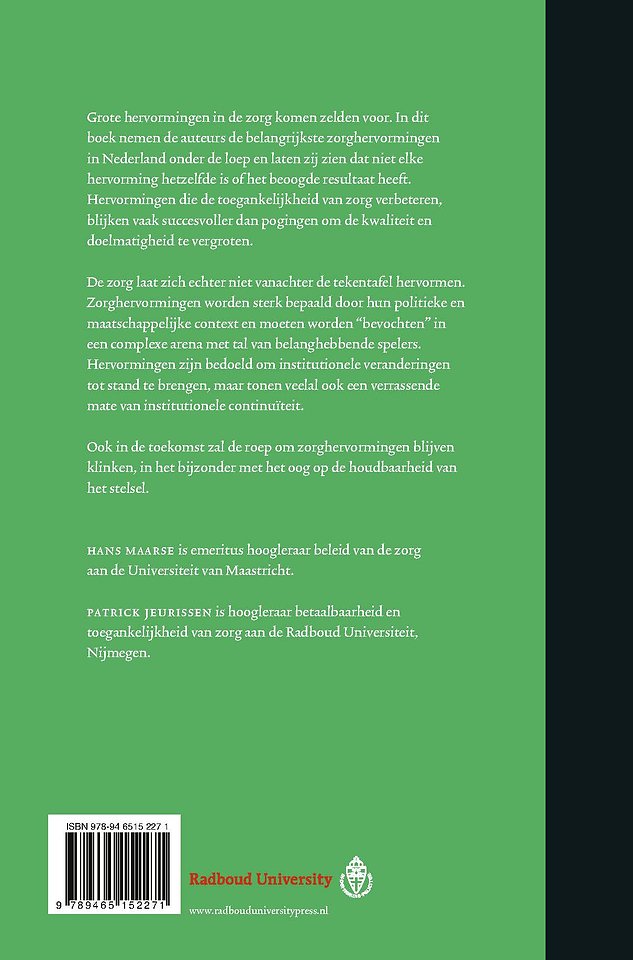 Hervormen van de zorg