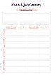 Maaltijdplanner
