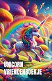 Unicorn Vriendenboekje Meisje