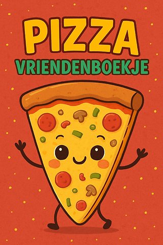 Pizza Vriendenboekje
