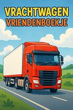 Vrachtwagen Vriendenboekje