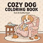 Cosy Dog Coloring Book