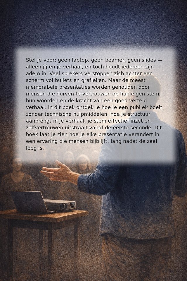 Presenteren zonder slides