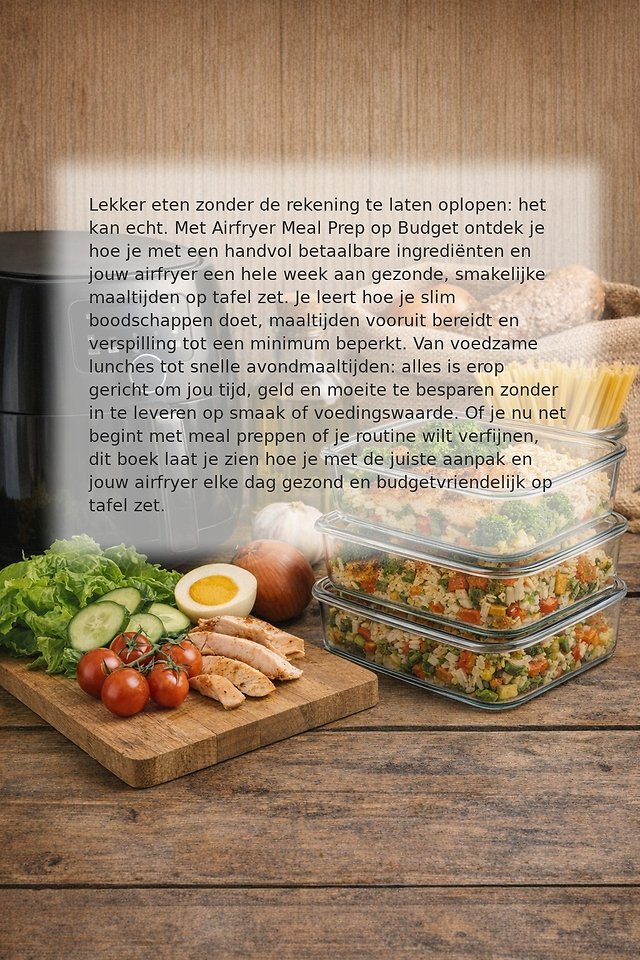 Airfryer Meal Prep op Budget