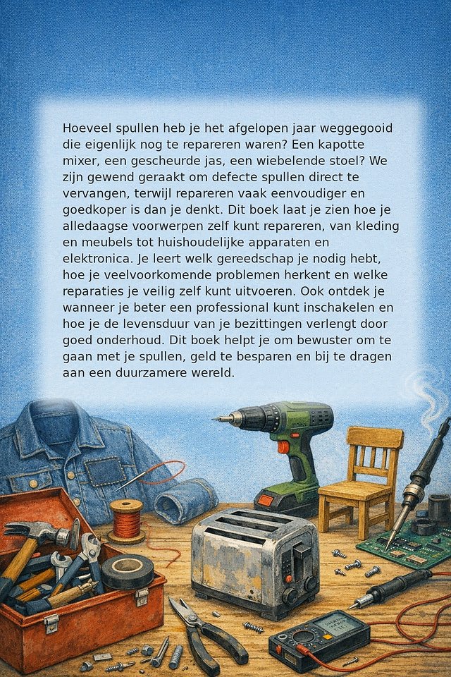 Repareren in plaats van weggooien