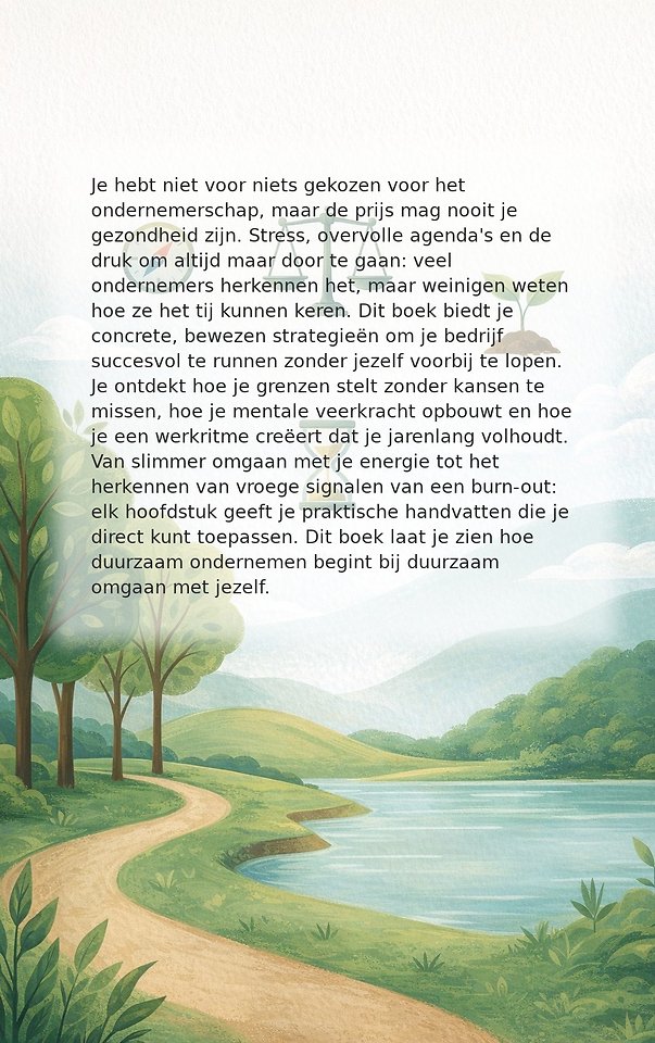 Ondernemen zonder op te branden