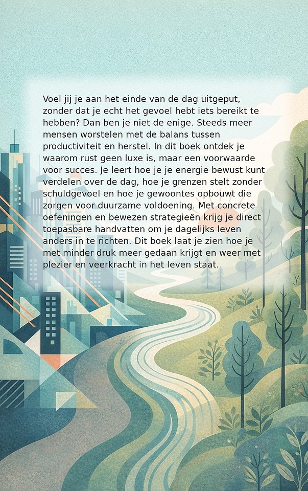 Balans tussen werk en rust