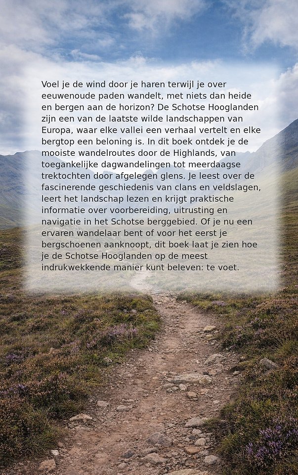 De schotse hooglanden te voet