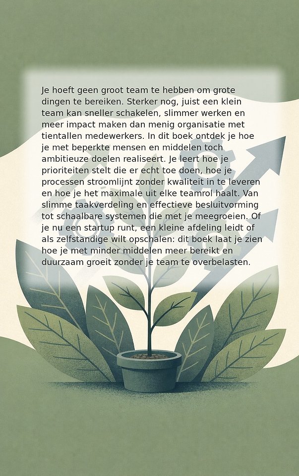 Slim groeien met een klein team