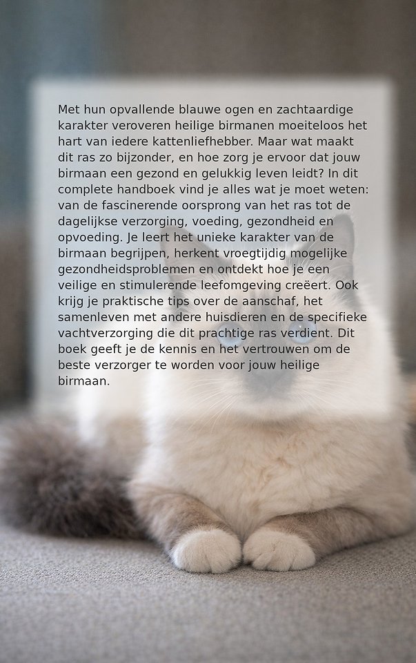 Alles over de heilige birmaan