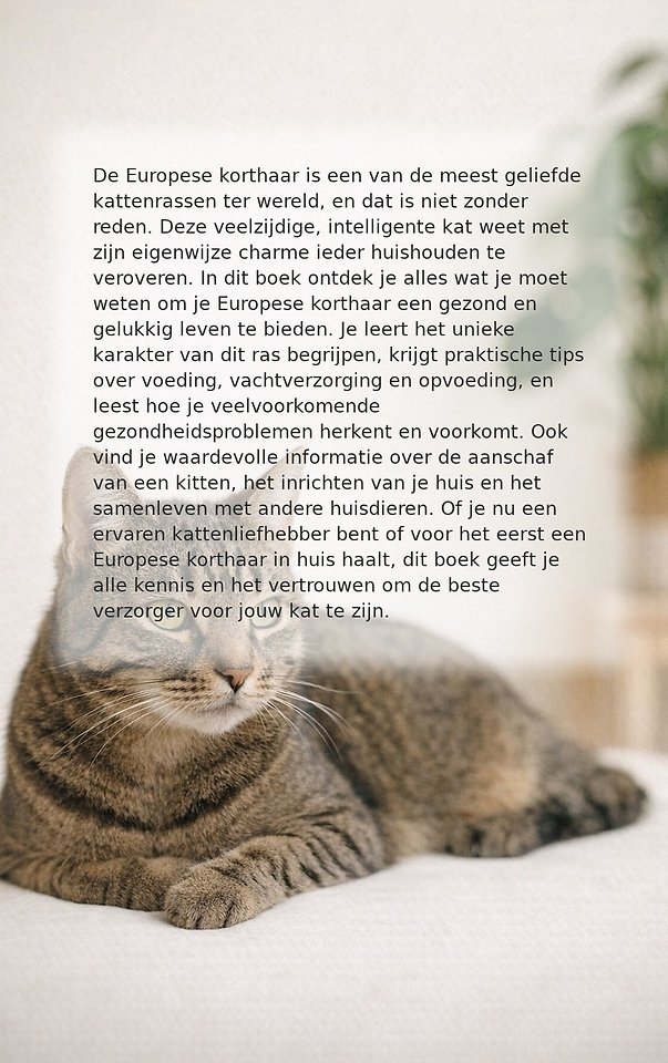 Alles over de europese korthaar