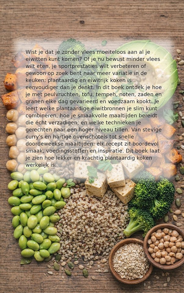 Proteïnerijk koken zonder vlees