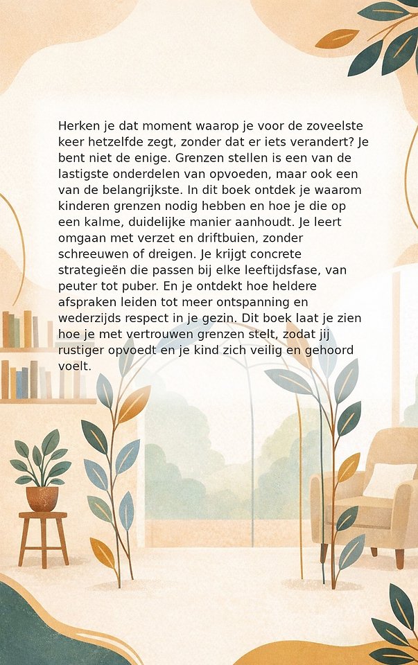 Grenzen stellen voor kinderen