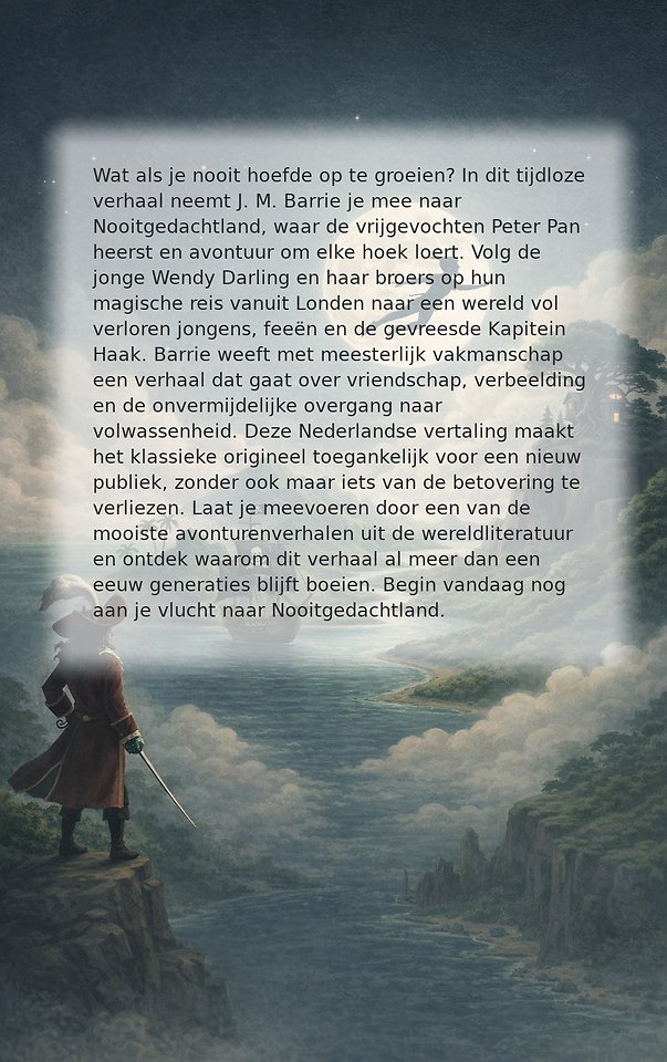 Peter Pan — Nederlandse Vertaling