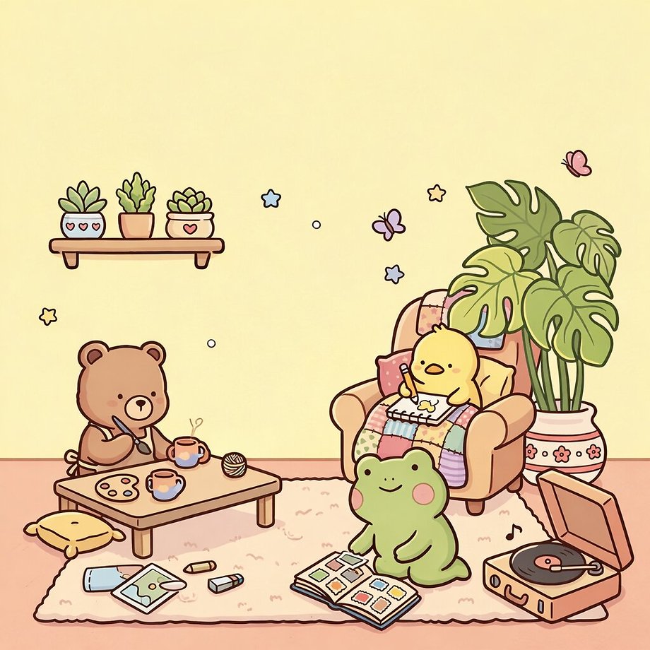 Cozy Hobby Kleurboek