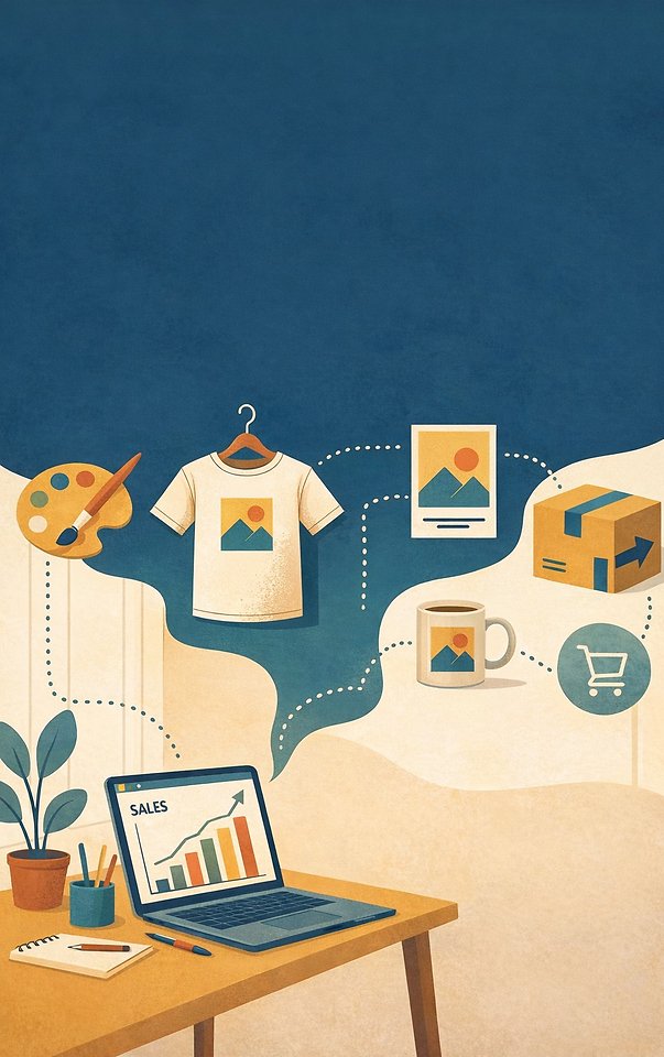 Geld Verdienen met Print on Demand