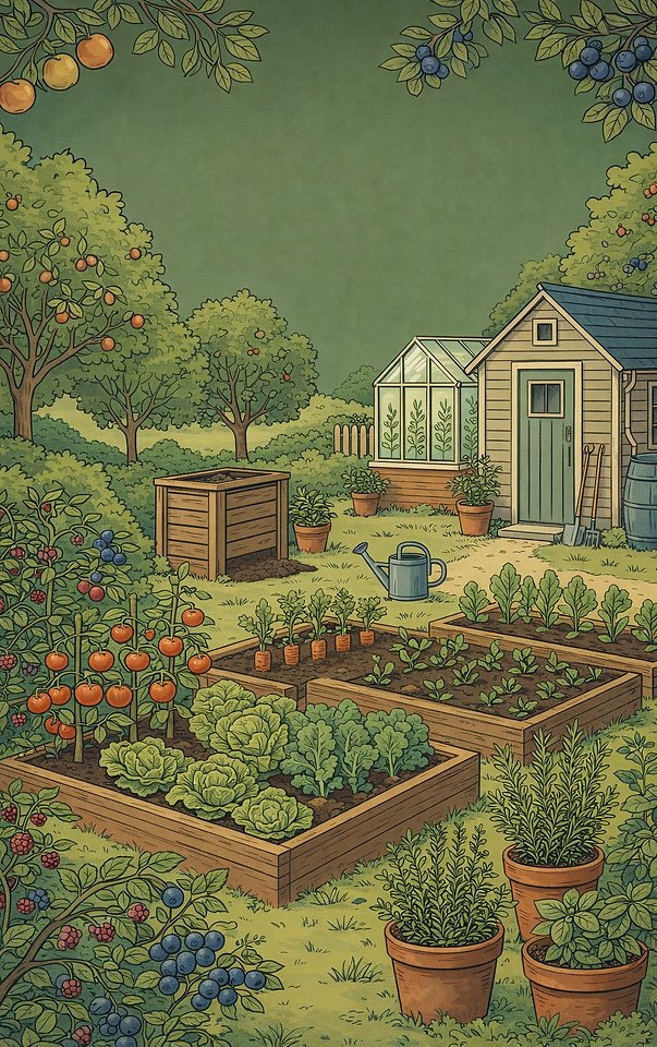 Zelfvoorzienend in de Achtertuin