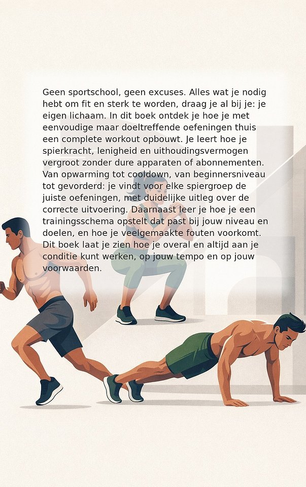 Thuisfitnessen zonder Apparaten