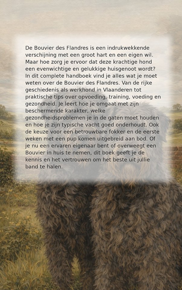 Alles over de Bouvier des Flandres