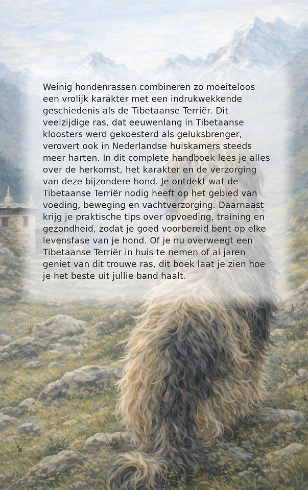 Alles over de Tibetaanse Terrier