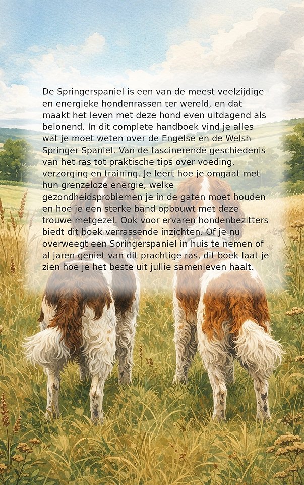 Alles over de Springerspaniel