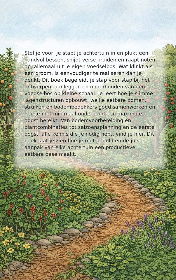 Voedselbos in de achtertuin