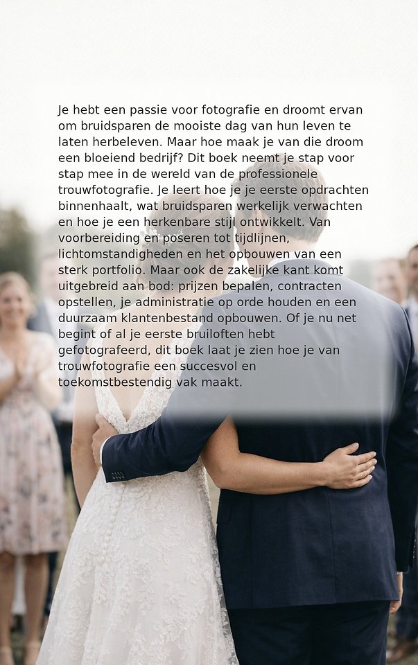 Trouwfotograaf worden