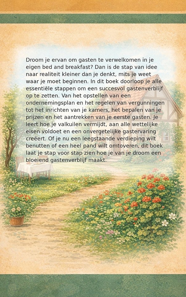 Bed and breakfast starten