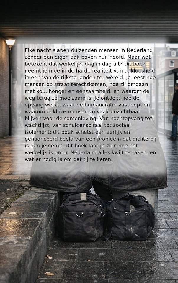 Hoe het is om Dakloze te Zijn in Nederland