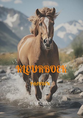 Kleurboek, Paarden