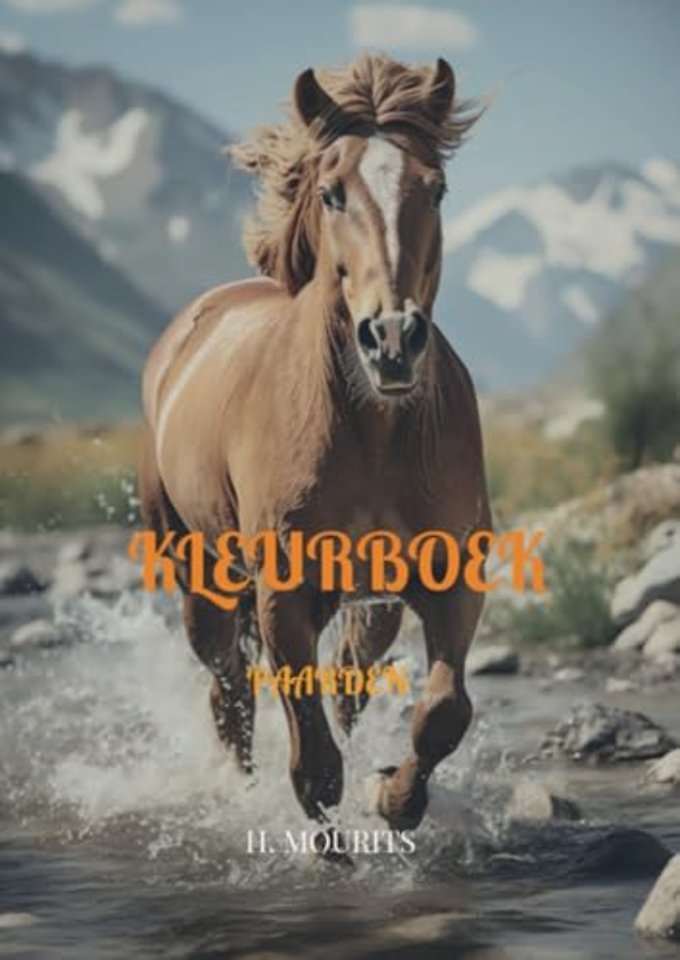 Kleurboek, Paarden