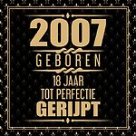2007 Geboren 18 Jaar Tot Perfectie Gerijpt