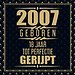 2007 Geboren 18 Jaar Tot Perfectie Gerijpt