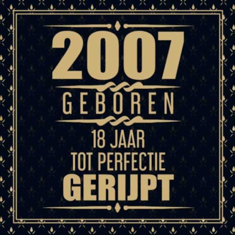 2007 Geboren 18 Jaar Tot Perfectie Gerijpt