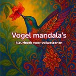 Mandala vogel kleurboek voor volwassenen