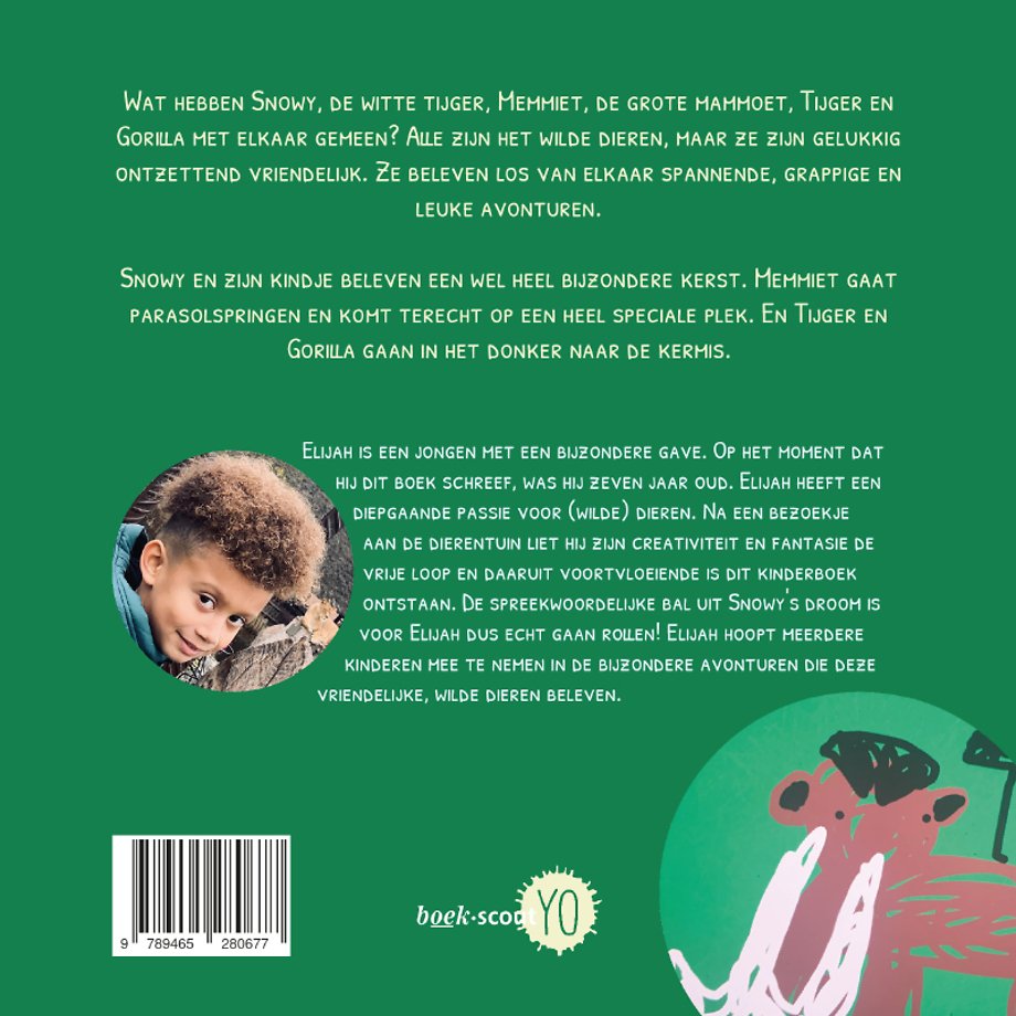 Drie avonturen van Snowy, de witte tijger, en andere wilde dieren