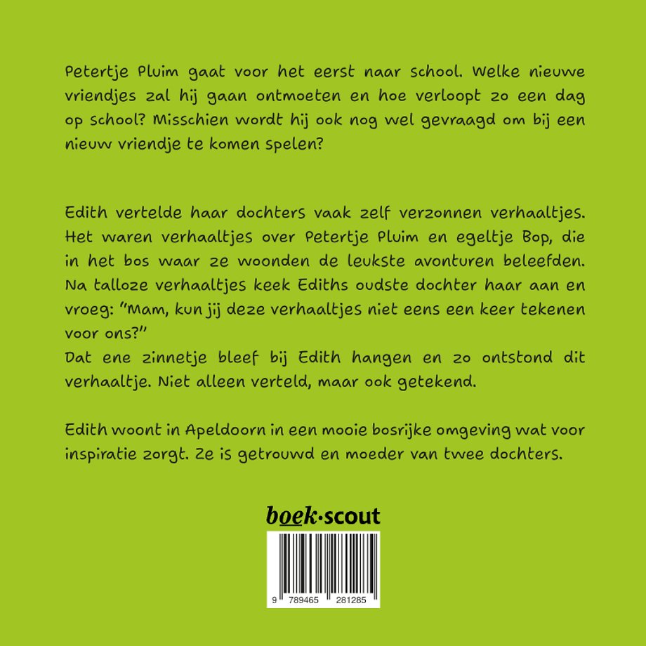 Petertje Pluim gaat naar school