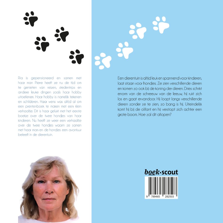 Dries en Kane in de dierentuin