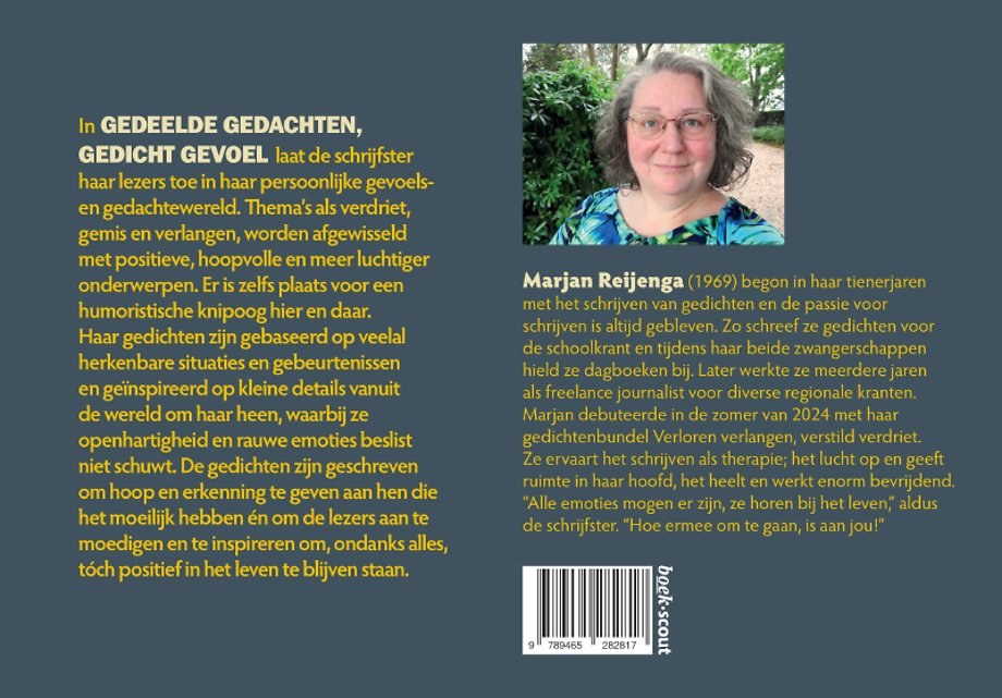 Gedeelde gedachten, gedicht gevoel