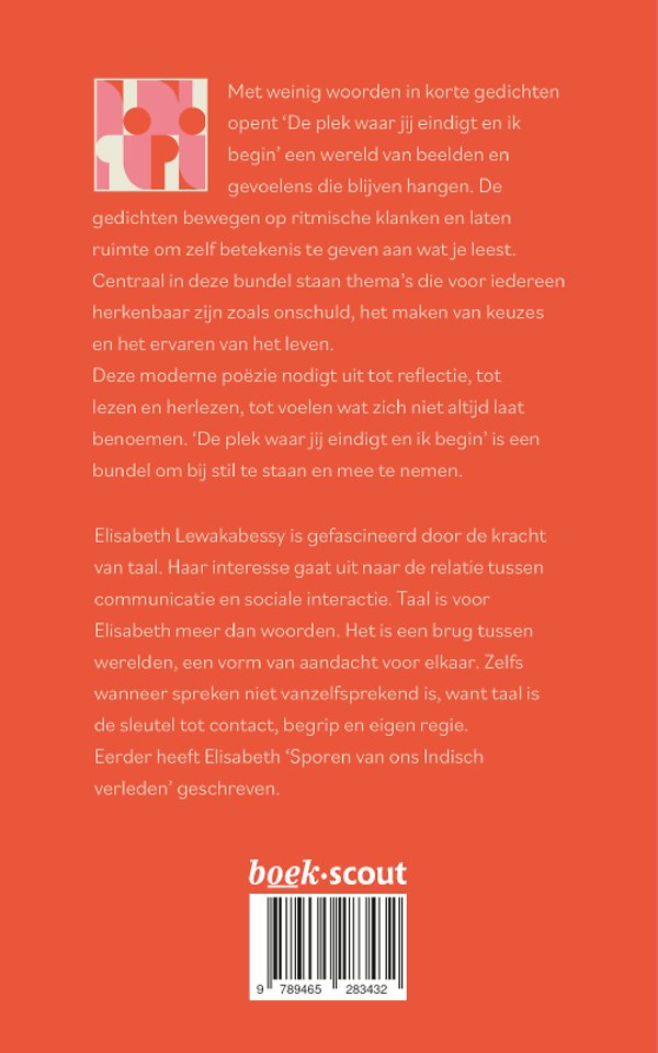De plek waar jij eindigt en ik begin
