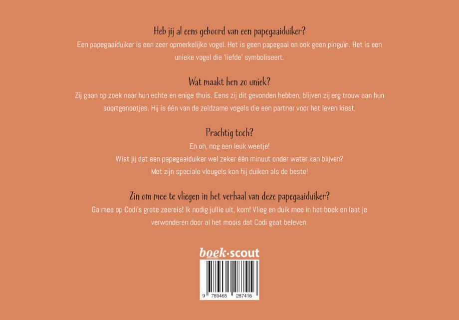 Codi’s grote zeereis