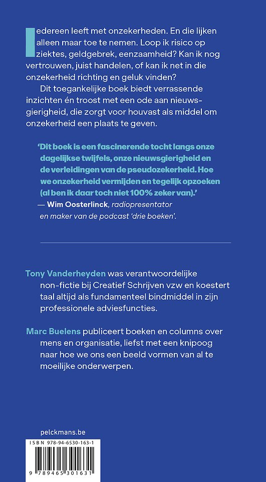 Nooit meer zeker?