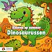 Kleuren op nummer: Dinosaurussen