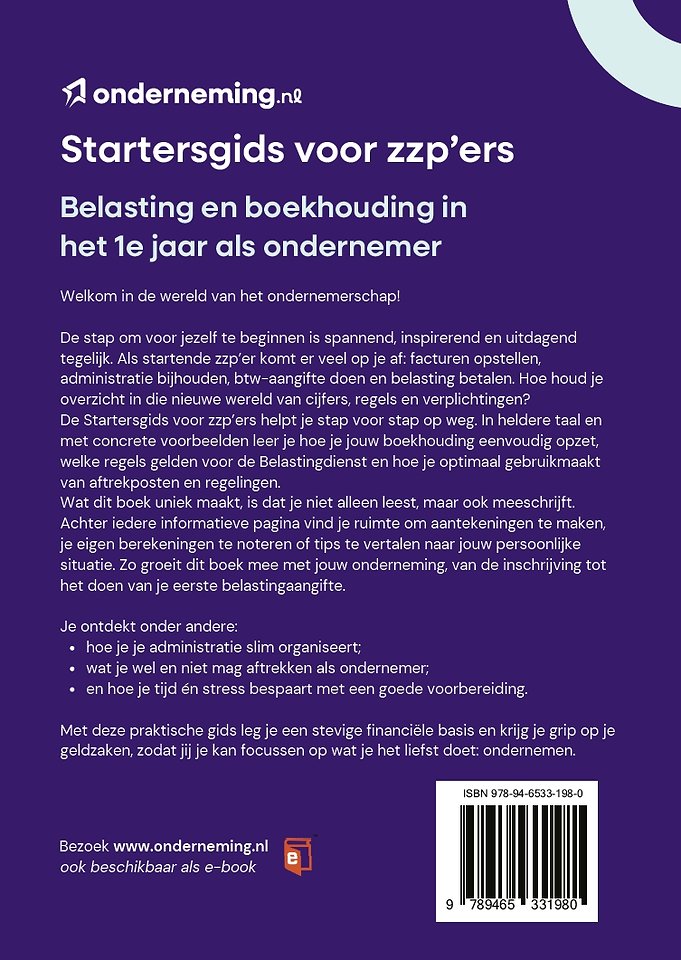 Startersgids voor zzp'ers