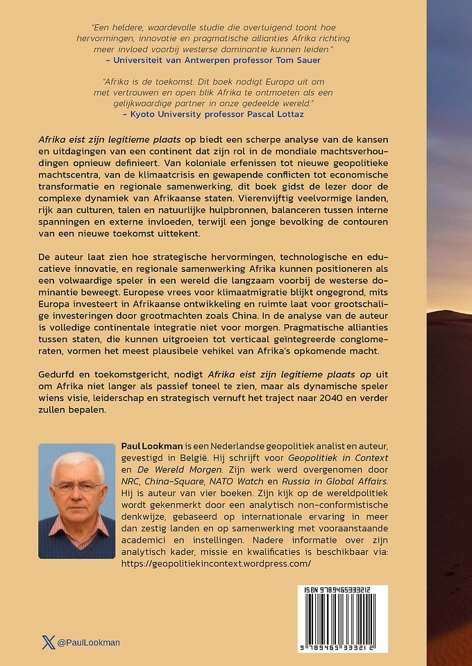 Afrika eist zijn legitieme plaats op