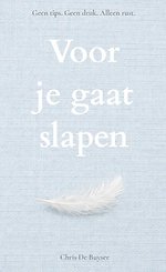 Voor je gaat slapen
