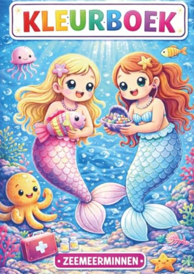 Kleurboek, zeemeerminnen