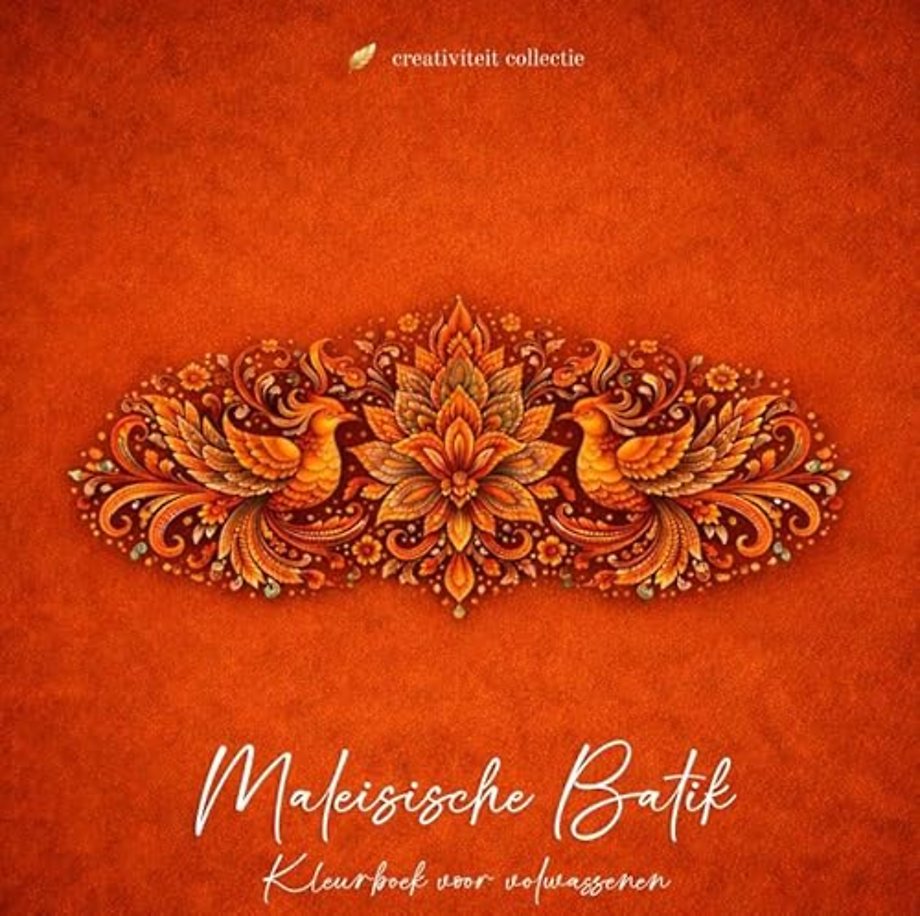 Maleisische Batik kleurboek